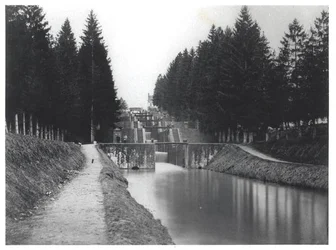 Esclusas en el Canal de Briare
